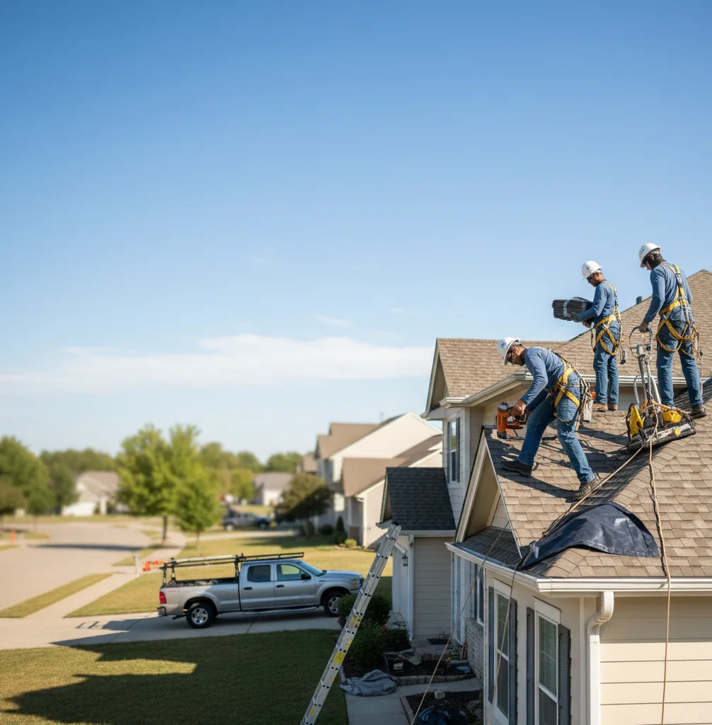 Roof Repair in Rusk